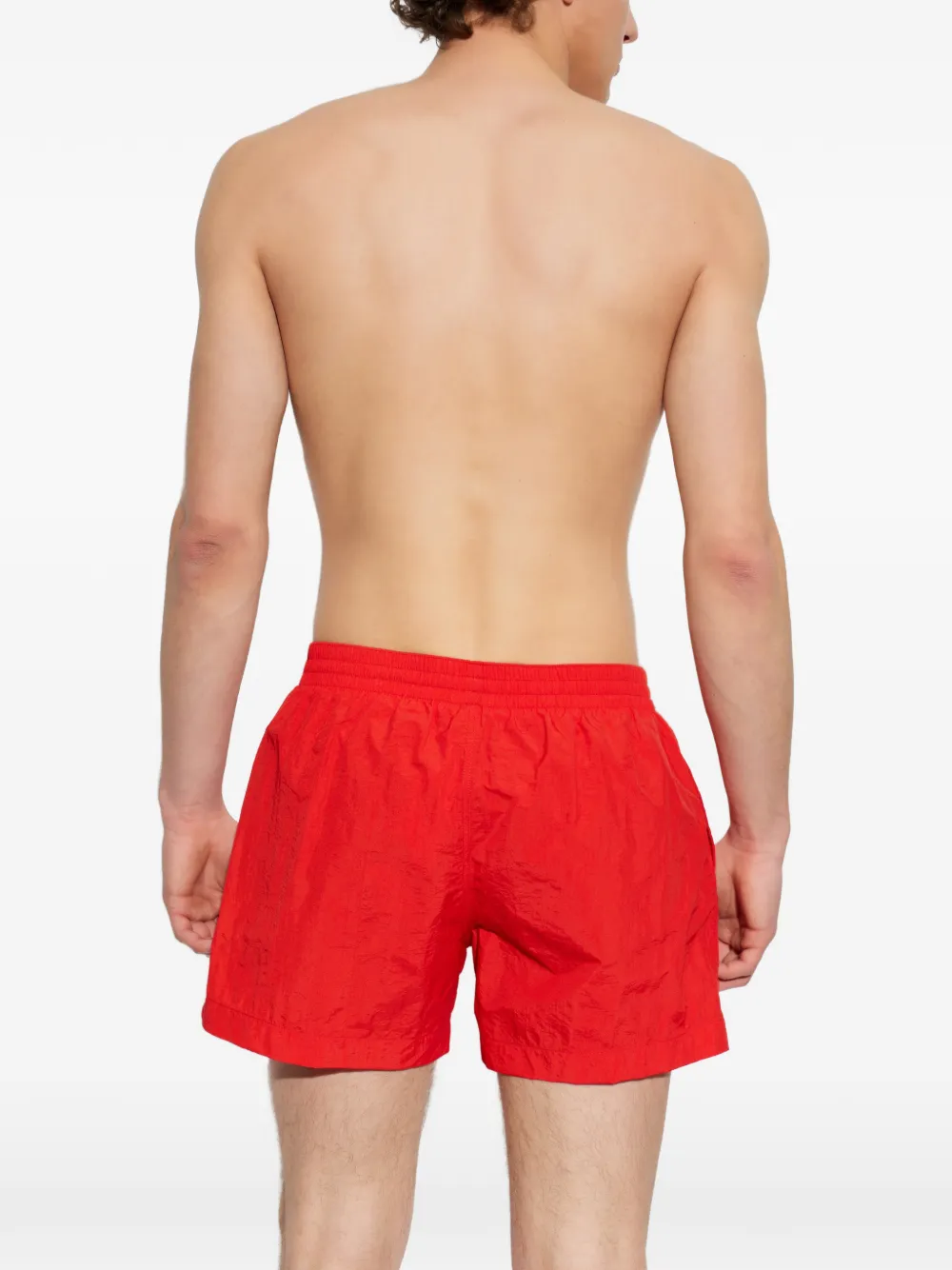 MM6 Maison Margiela Zwembroek met trekkoord Rood