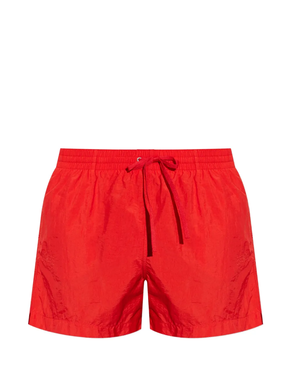 MM6 Maison Margiela drawstring swim shorts - Rosso