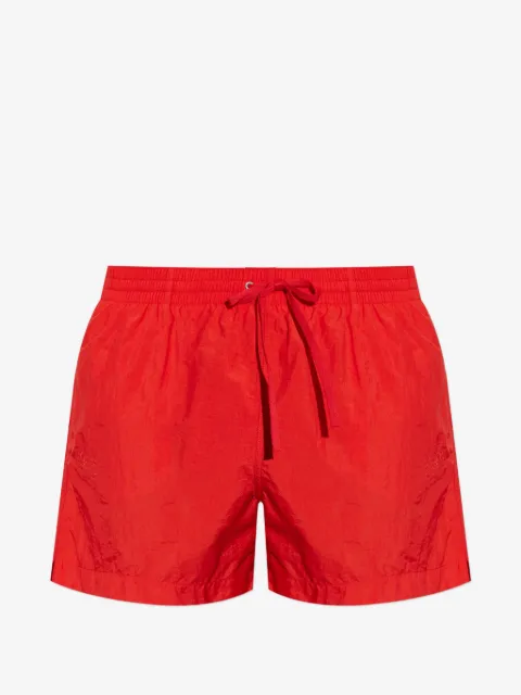 MM6 Maison Margiela shorts de playa con cordones en la pretina