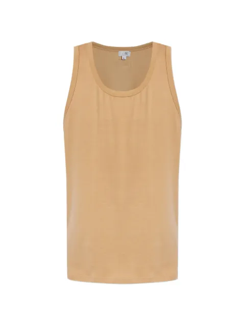 MM6 Maison Margiela logo-patch tank top