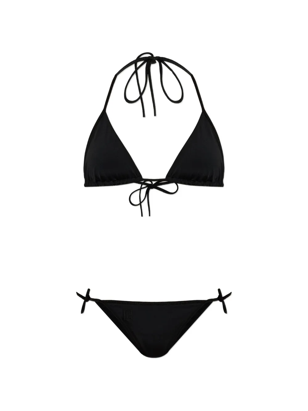 Balmain triangle-top bikini - Schwarz