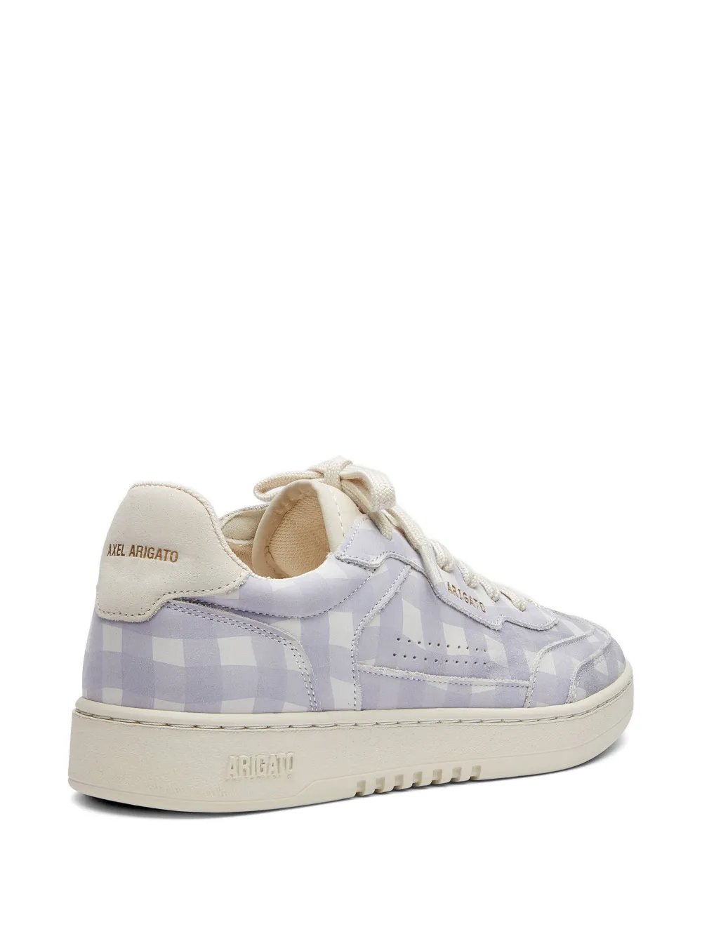 Axel Arigato Dice T-Toe gingham sneakers Paars
