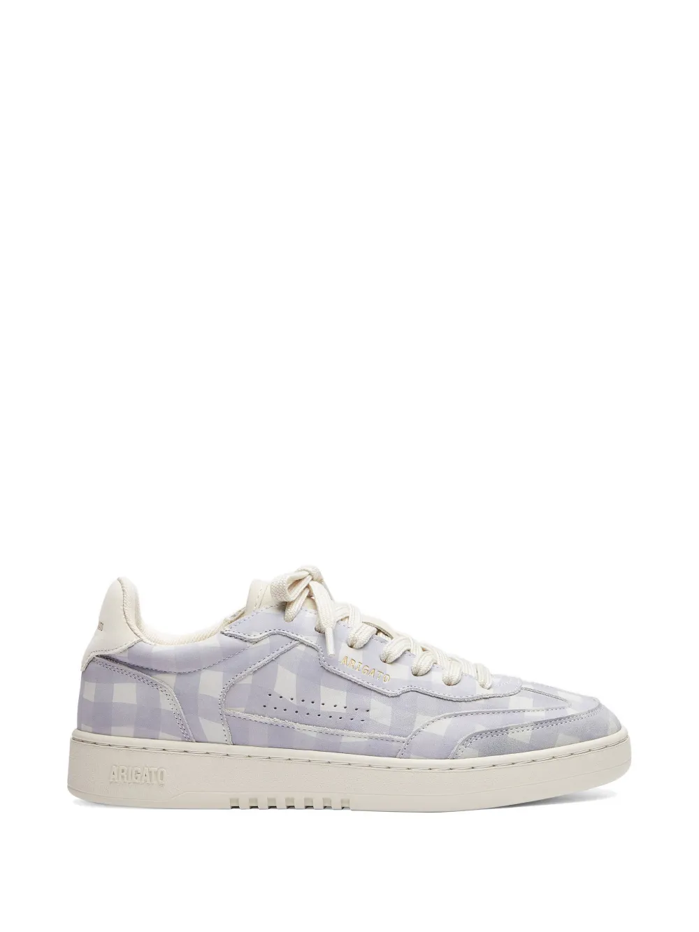 Axel Arigato Dice T-Toe gingham sneakers - Viola