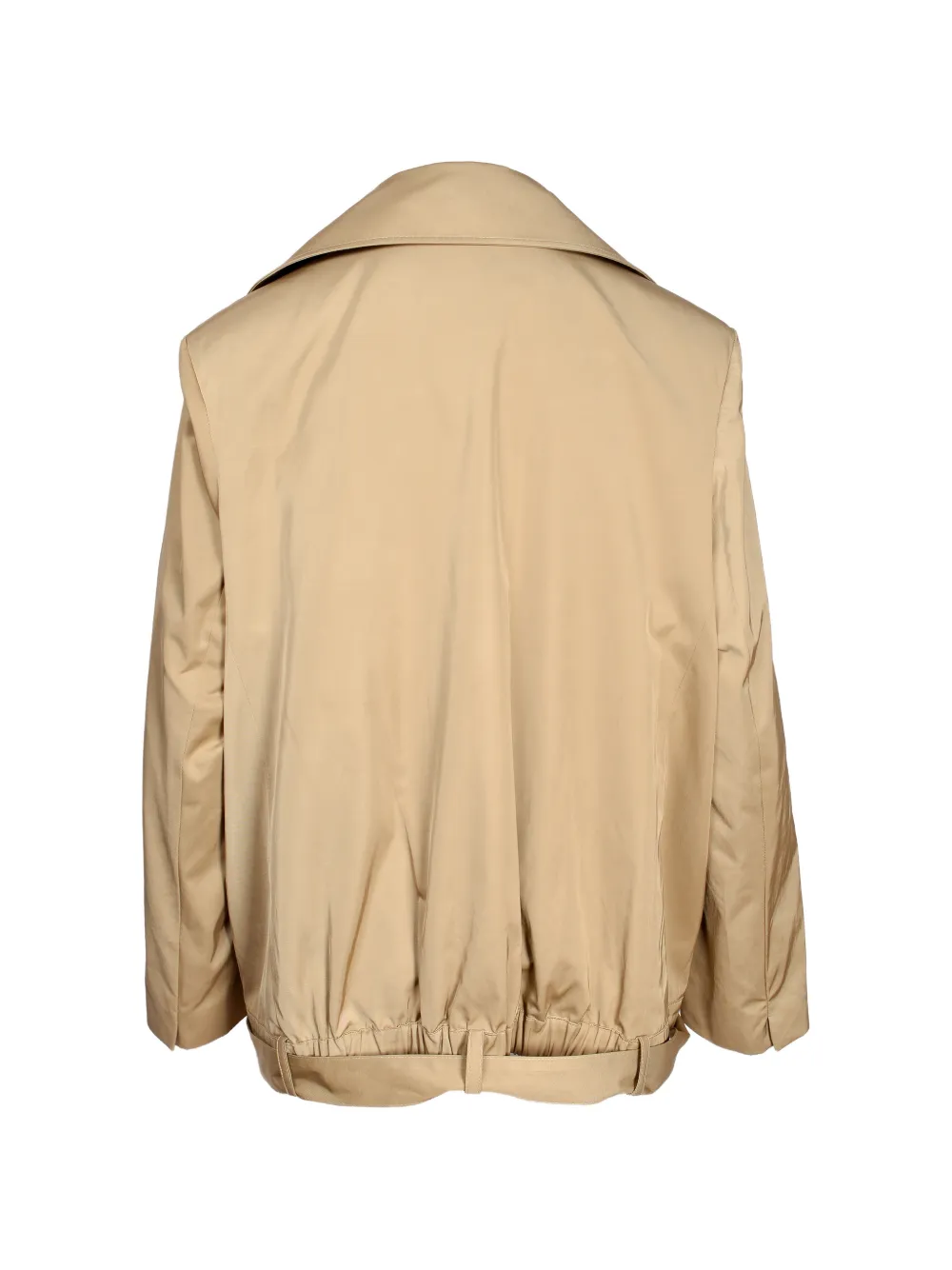Ioana Ciolacu Jack met ceintuur en zak Beige