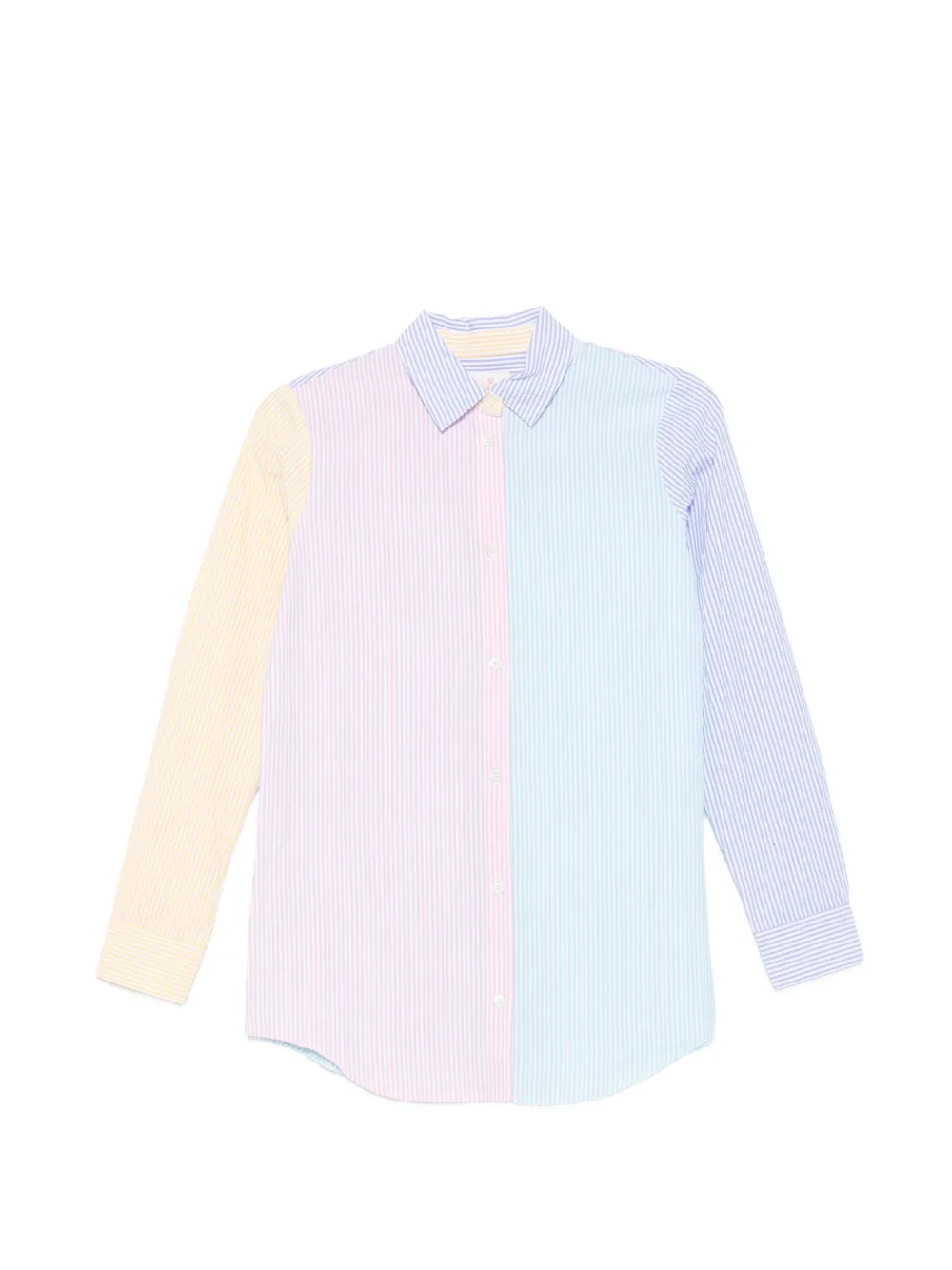 MC2 Saint Barth Kids Mini Brigitte long-sleeve shirt - Blau