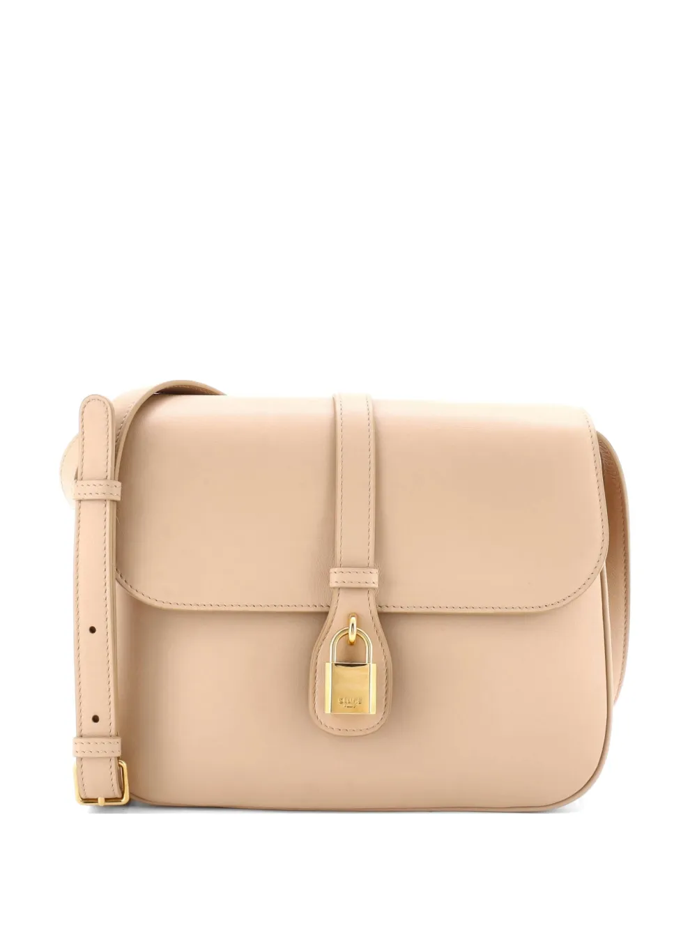 Celine Pre-Owned Tabou Bag Smooth Calfskin Medium crossbody bag - Toni neutri