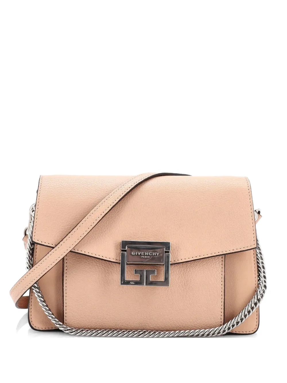 Givenchy Pre-Owned GV3 Flap Bag Leather Small shoulder bag - Toni neutri