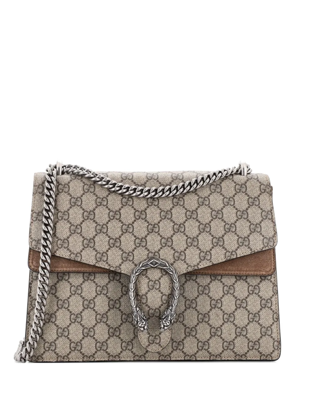 Gucci Pre-Owned Dionysus Bag GG Coated Canvas Medium shoulder bag - Marrone