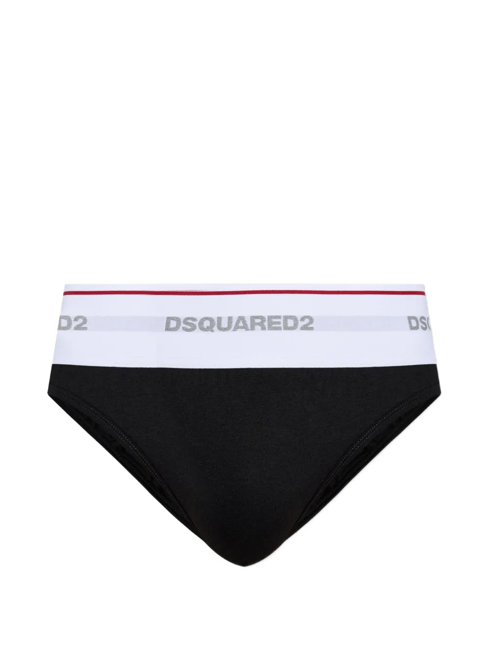 DSQUARED2 logo-waistband briefs - Schwarz