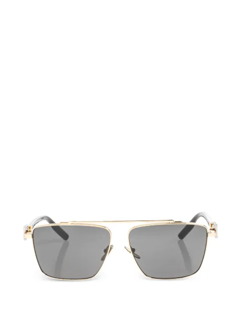 Dolce & Gabbana Eyewear logo-plaque geometric-frame sunglasses