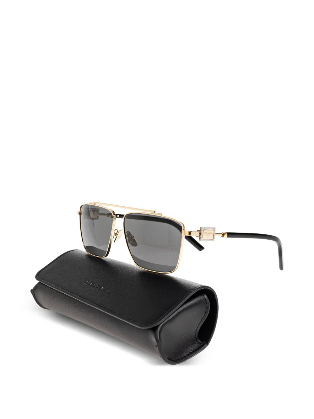 Dolce & Gabbana Eyewear Zonnebril met geometrisch montuur Goud