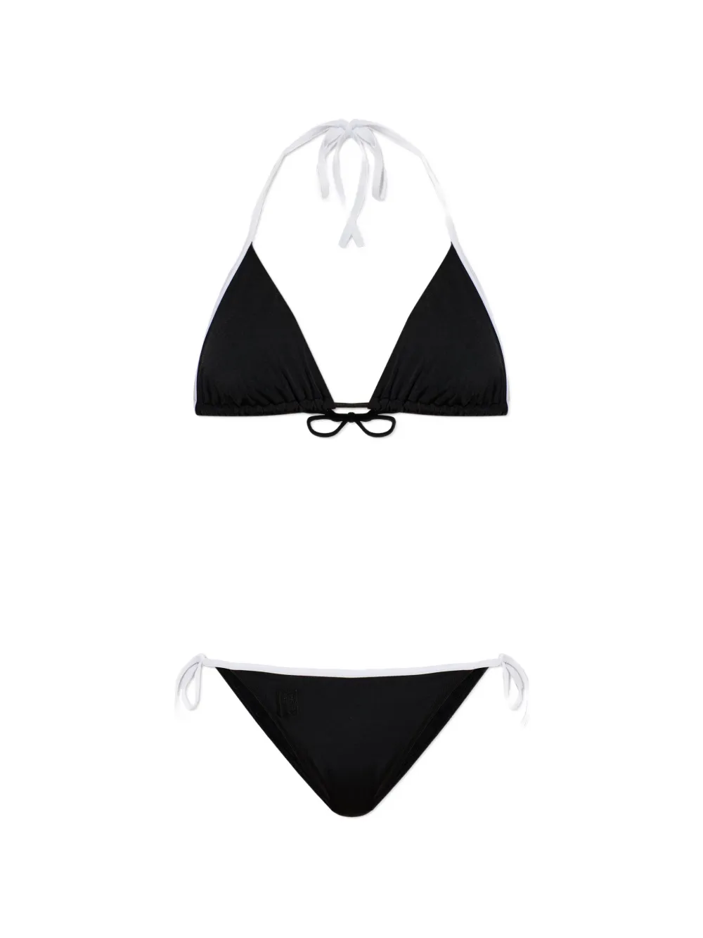 Balmain triangle-top bikini - Schwarz