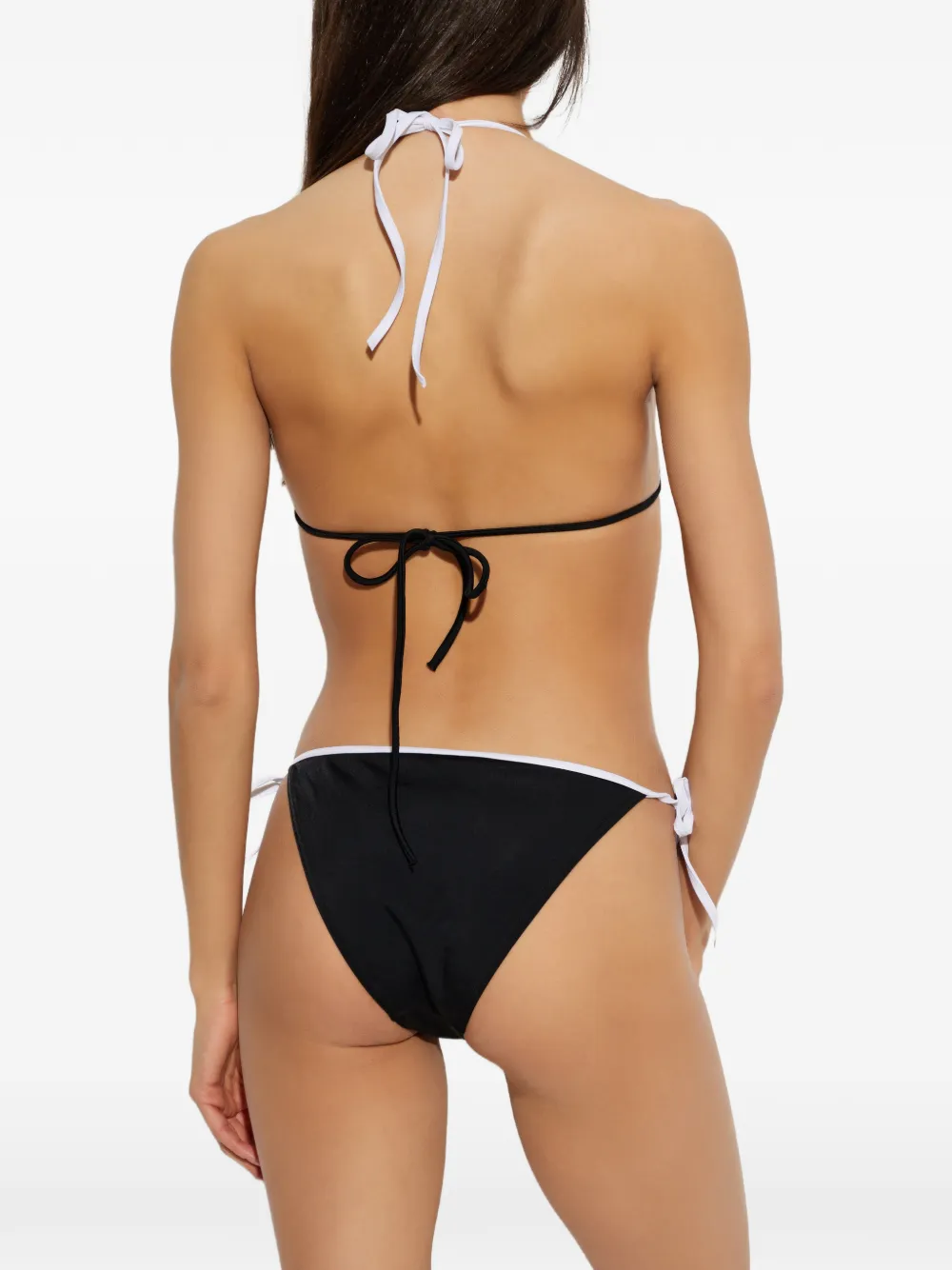 Balmain Triangel bikini Zwart