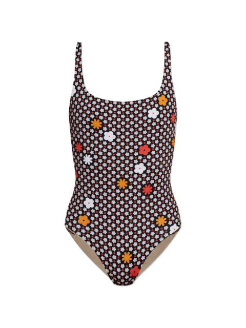 MM6 Maison Margiela floral-print swimsuit