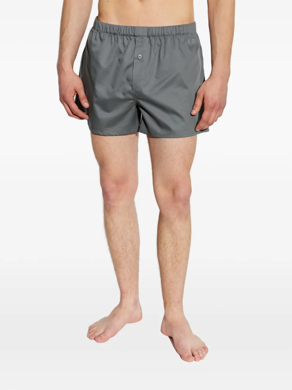 MM6 Maison Margiela Boxershorts met elastische taille Grijs