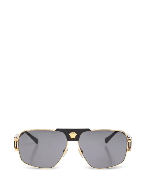 Versace Eyewear Medusa geometric-frame sunglasses