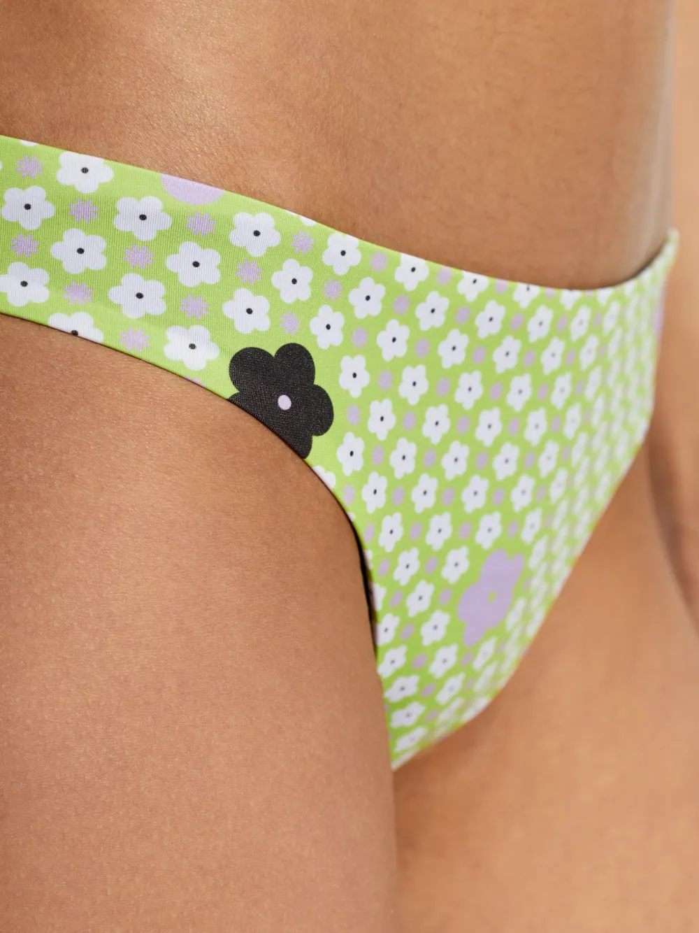 MM6 Maison Margiela Bikini met bloemenprint Groen