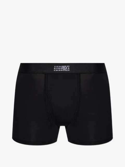 MM6 Maison Margiela logo-waistband boxer briefs