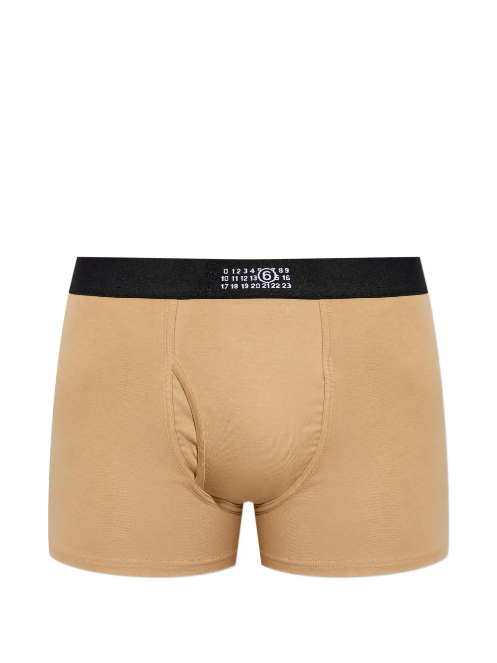 MM6 Maison Margiela logo-waistband boxers - Toni neutri