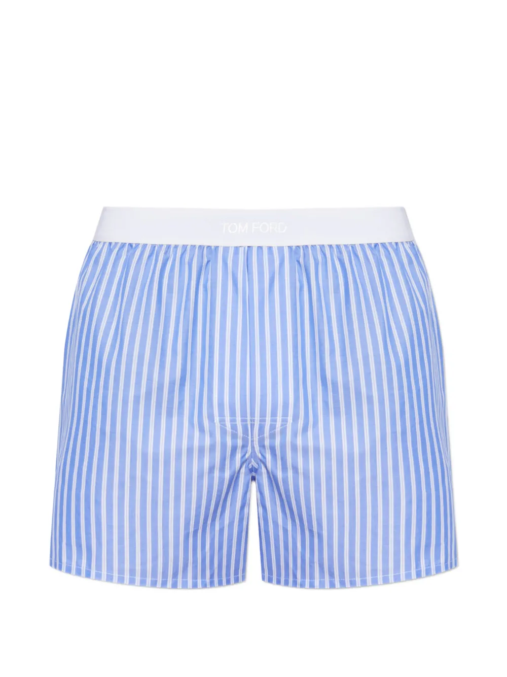 TOM FORD vertical-stripe boxer shorts - Blu