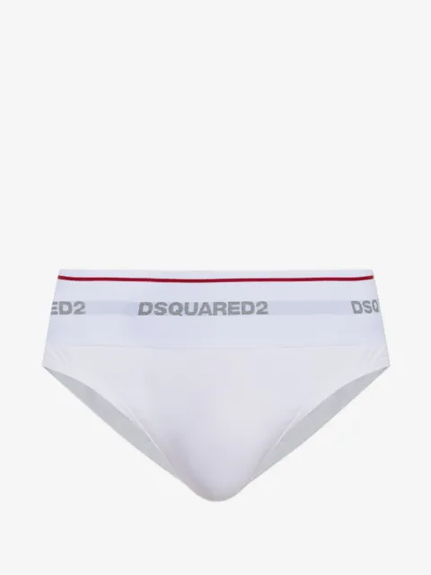 DSQUARED2 logo-waistband briefs
