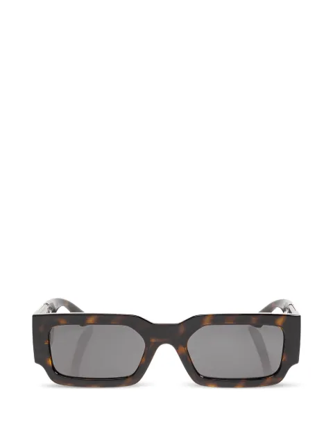 Versace Eyewear Greca rectangle-frame sunglasses