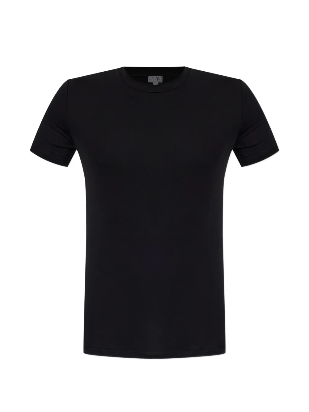 MM6 Maison Margiela logo-print T-shirt - Schwarz