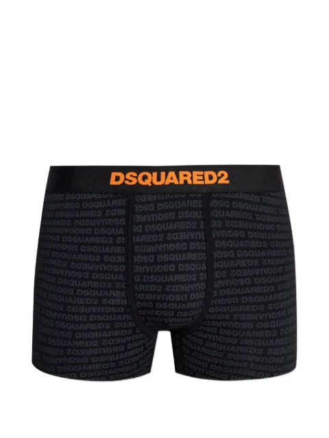 DSQUARED2 logo-print elasticated-waistband boxers