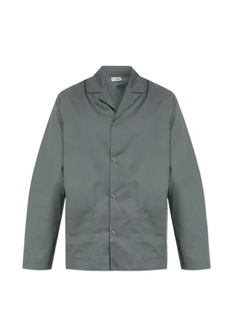 MM6 Maison Margiela patch-pocket notched-collar shirt