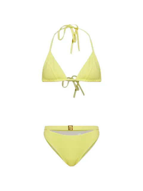 Balmain triangle bikini