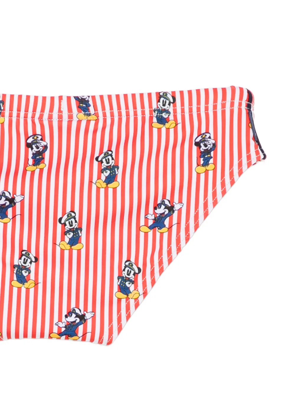 MC2 Saint Barth Kids x Disney Billy gestreepte zwembroek Rood