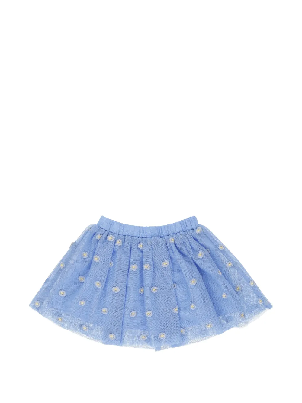 Stella McCartney Kids Tulen rok met borduurwerk Blauw