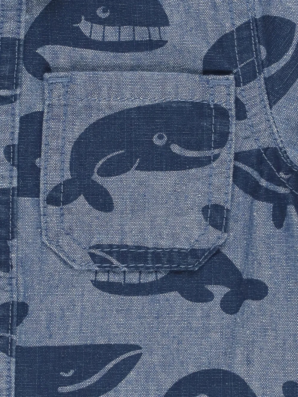 Stella McCartney Kids Shirt met print Blauw