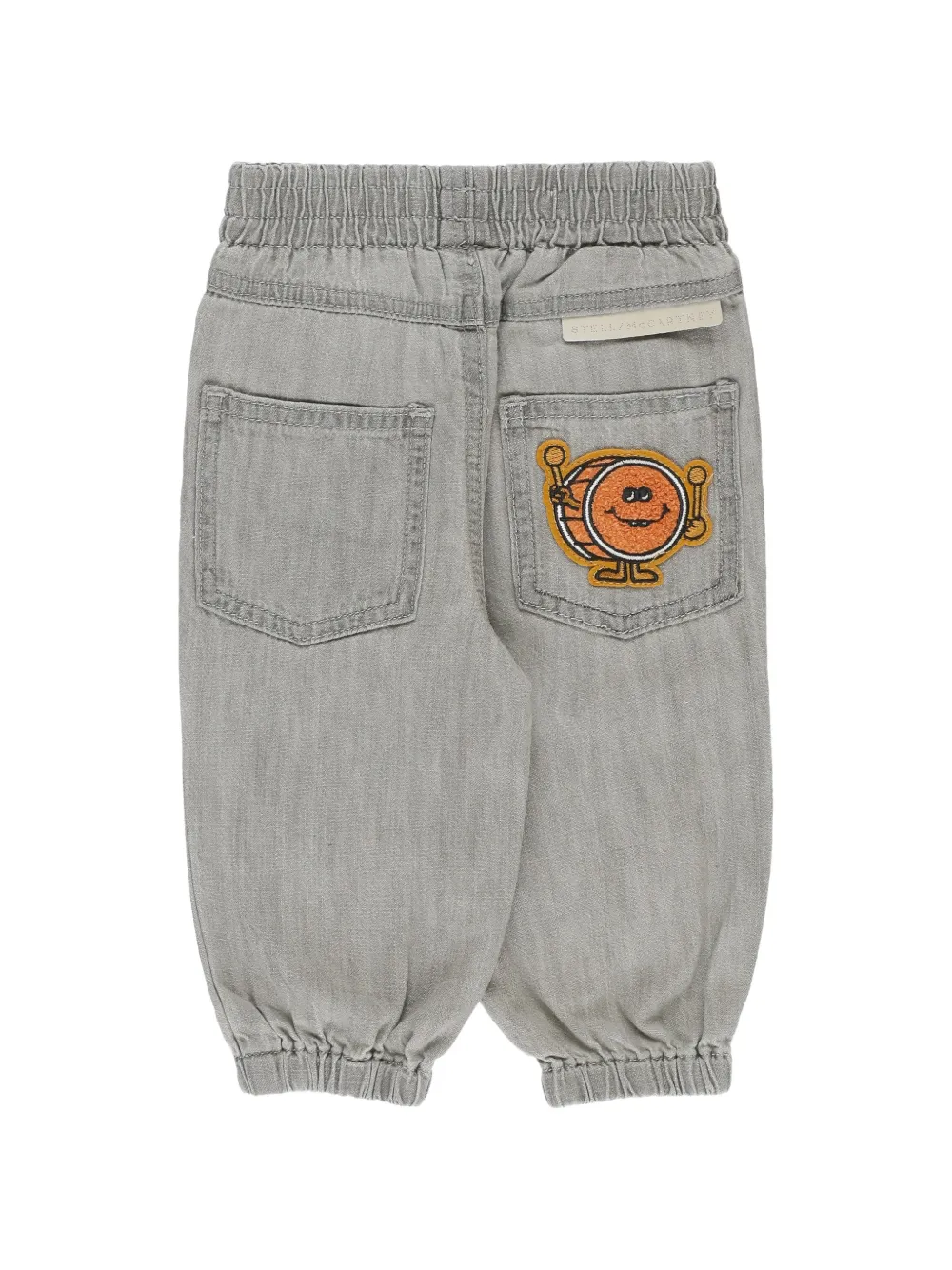 Stella McCartney Kids Jeans met patchdetail Grijs