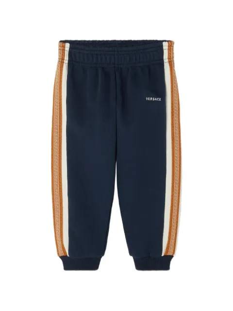 Versace Kids pants con logo bordado