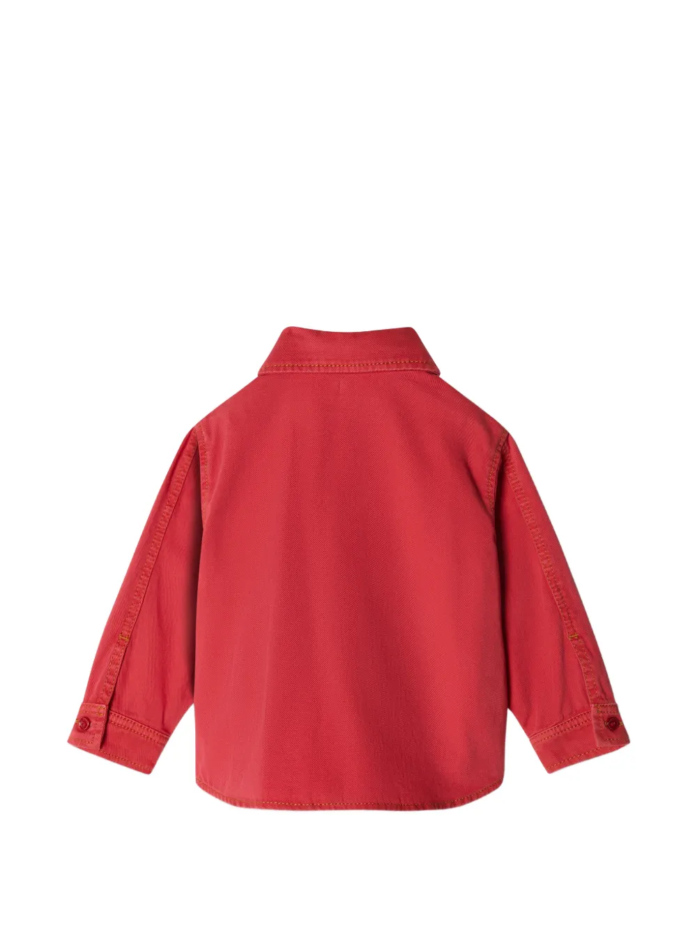 Versace Kids Denim shirt Rood