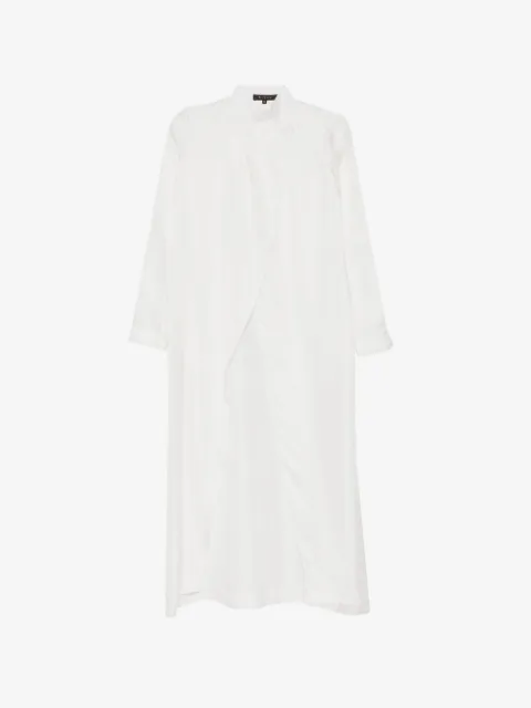 Biyan crepe silk shirt