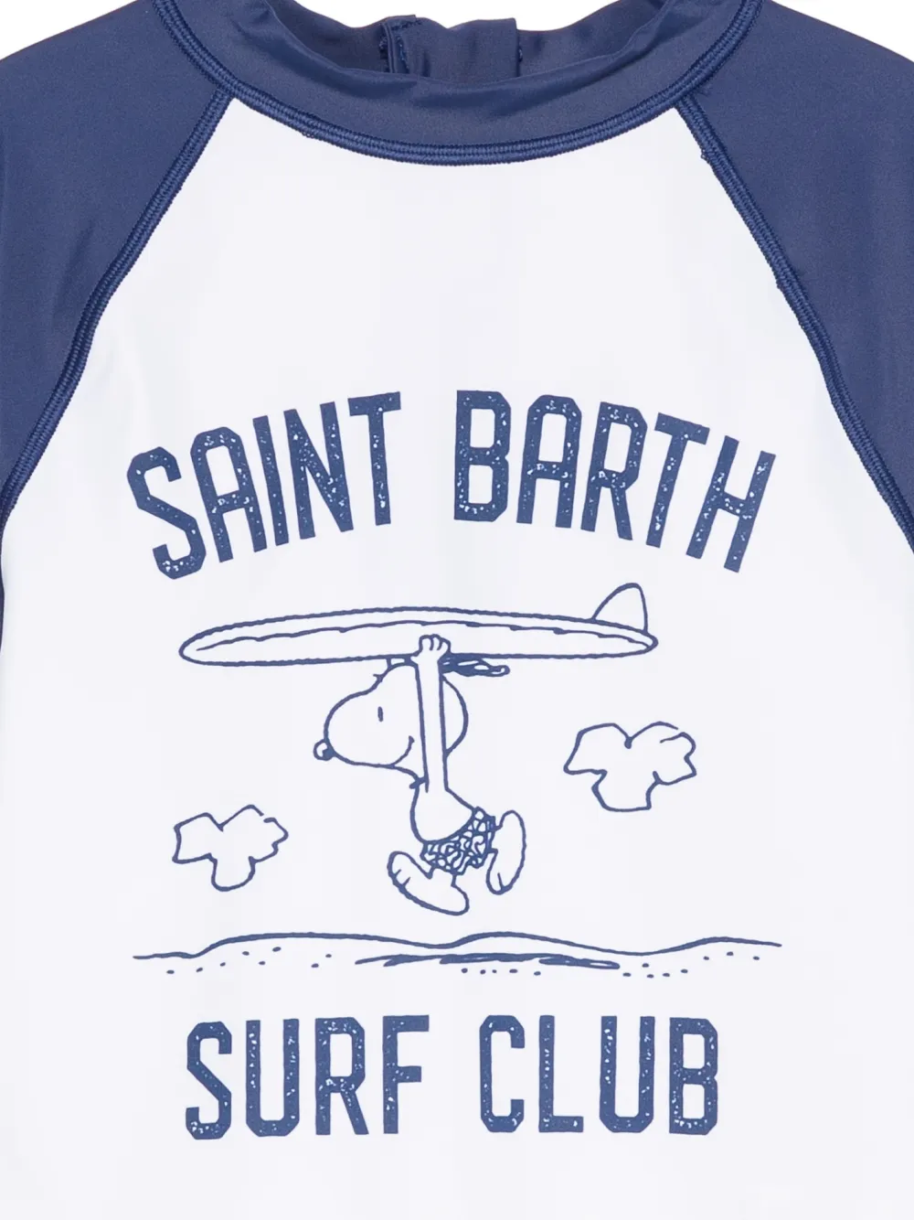 MC2 Saint Barth Kids x Peanuts Moorish T-shirt met raglan mouwen Wit