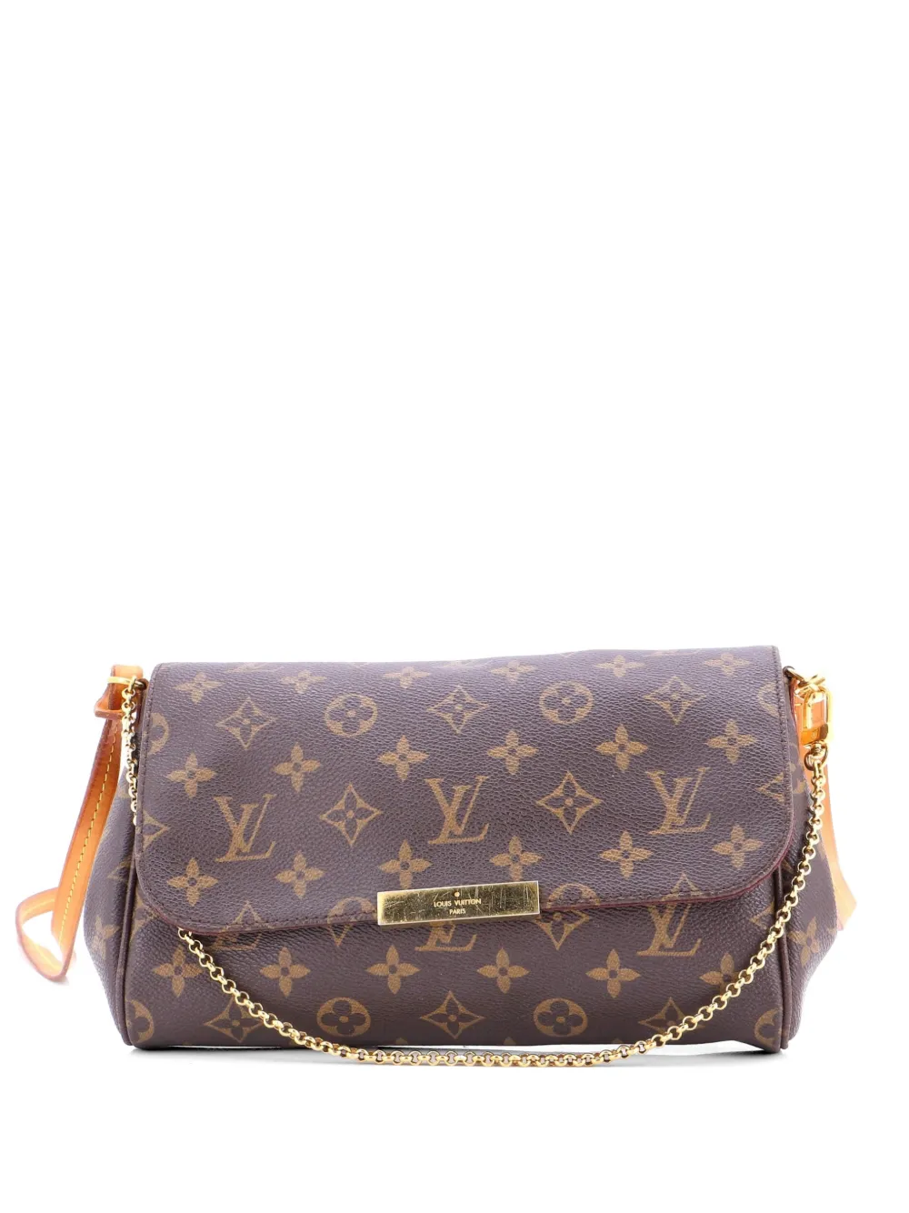 Louis Vuitton Pre-Owned Favorite Handbag Monogram Canvas MM crossbody bag - Marrone