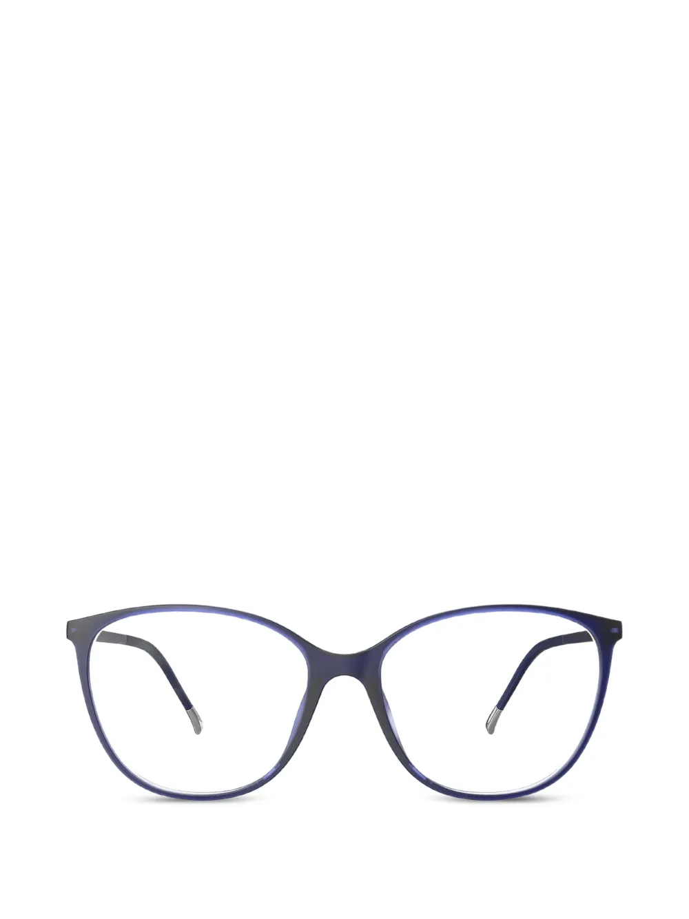 Silhouette SPX Illusion cat-eye frame glasses - Blu