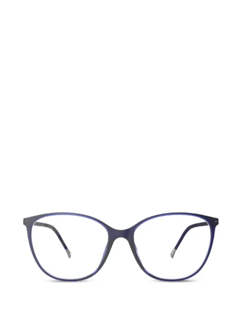 Silhouette SPX Illusion cat-eye frame glasses