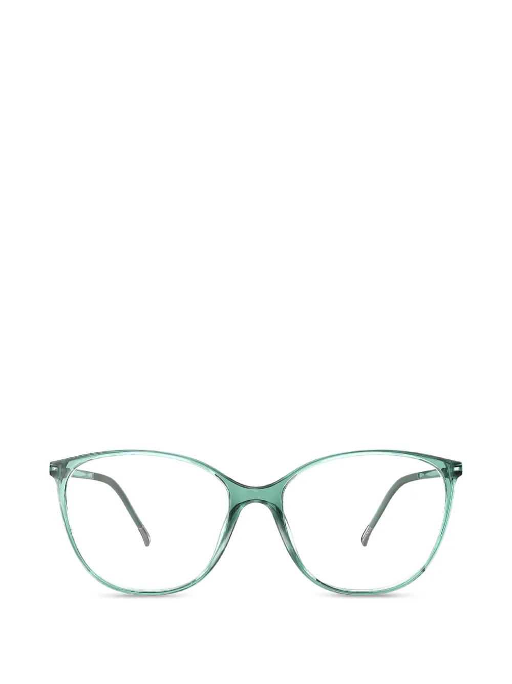 Silhouette SPX Illusion cat-eye frame glasses - Verde