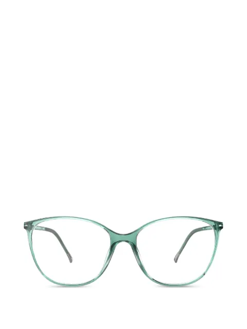 Silhouette SPX Illusion cat-eye frame glasses