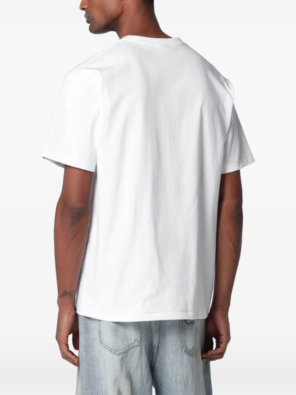 A BATHING APE T-shirt met print Wit