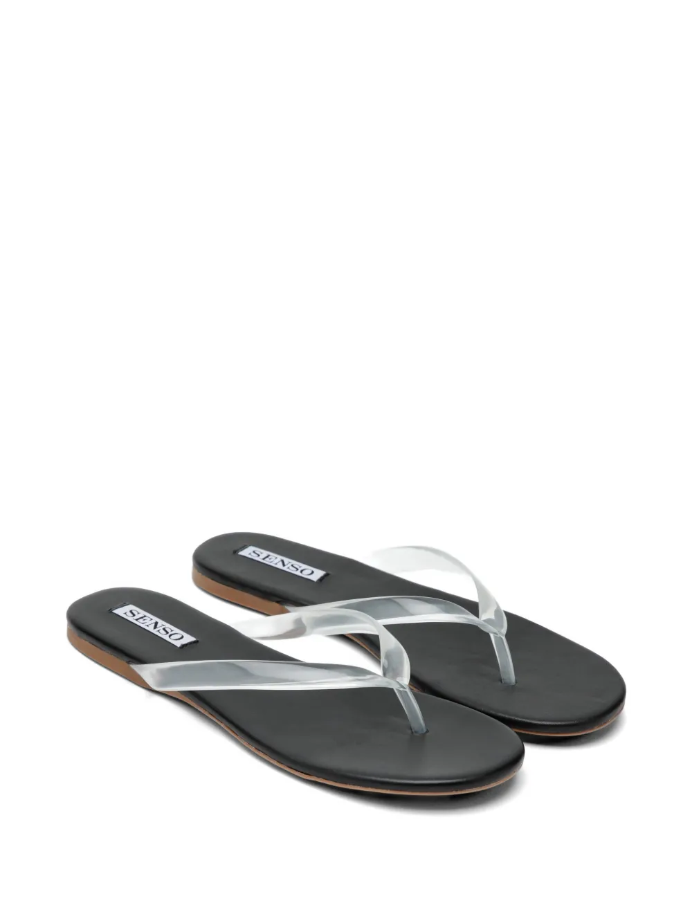 Senso Harmony teenslippers met doorzichtig bandje Wit