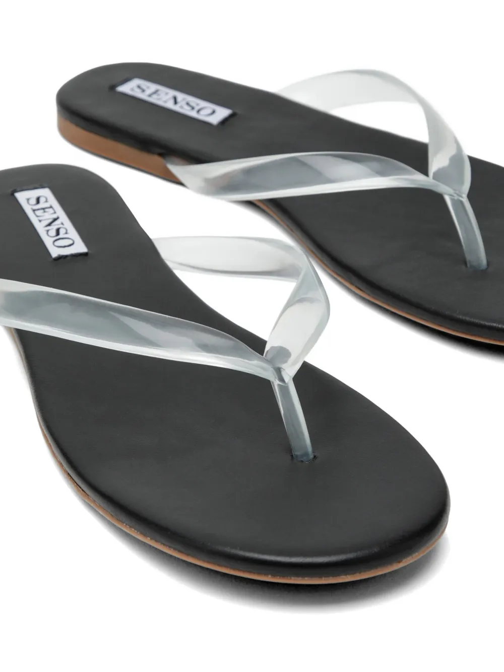 Senso Harmony teenslippers met doorzichtig bandje Wit