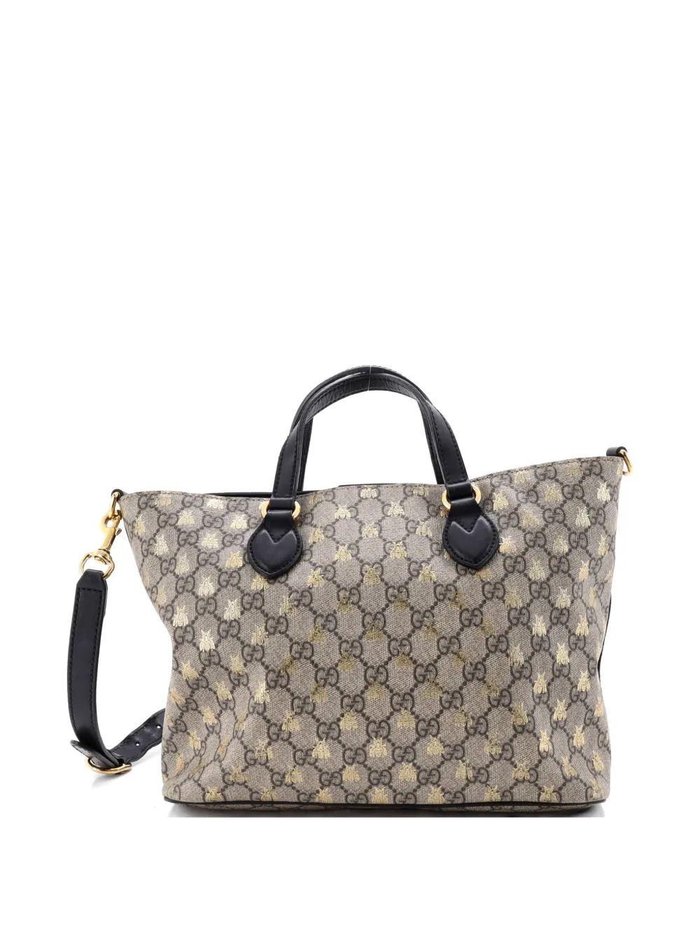 Gucci Pre-Owned Convertible Soft Printed GG Coated Canvas Small tote bag - Marrone