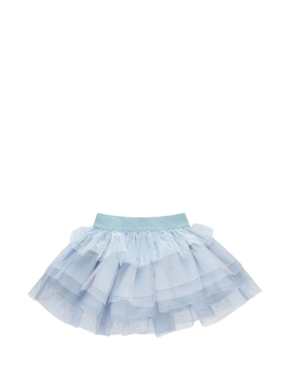 Stella McCartney Kids ruffled tulle skirt - Blu