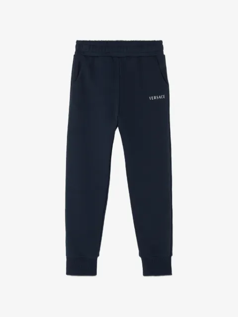 Versace Kids pants con logo estampado