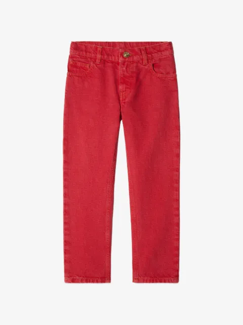 Versace Kids five-pocket jeans